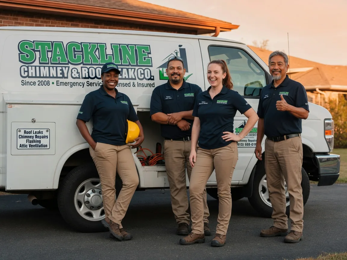 Chimney flashing repair company in Slagle, LA